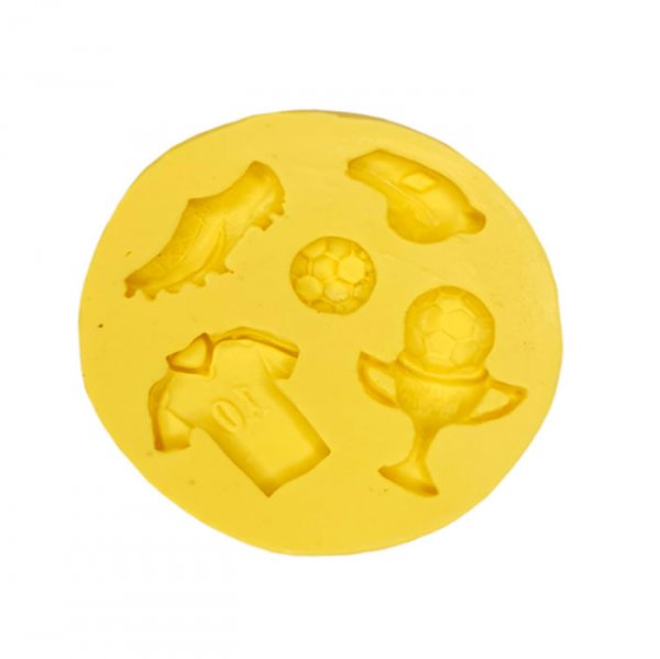 Molde De Silicone Kit Futebol (1885) - Mazulli