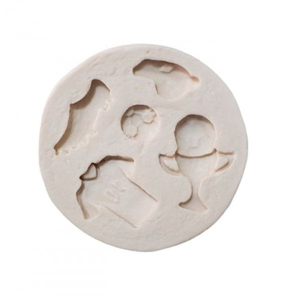 Molde De Silicone Kit Futebol (1855) - Mazulli