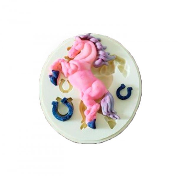 Molde De Silicone Cavalo (2072) - Mazulli