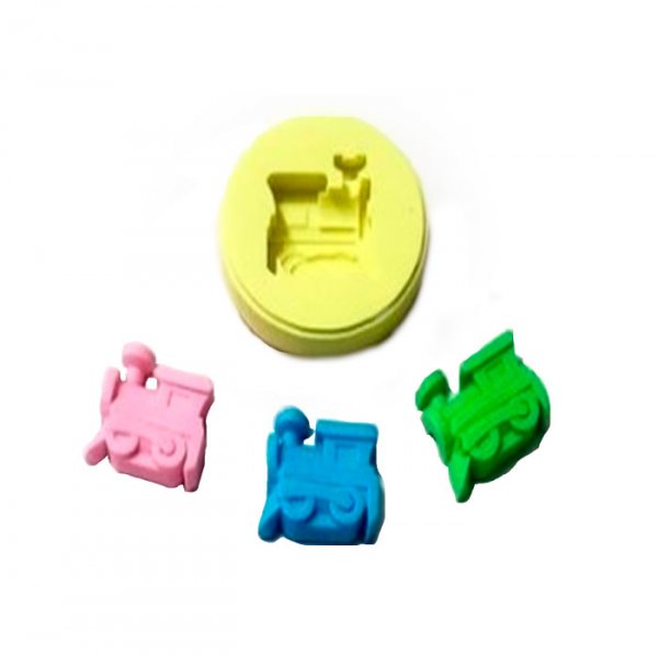 Molde De Silicone Trenzinho (2115) - Mazulli