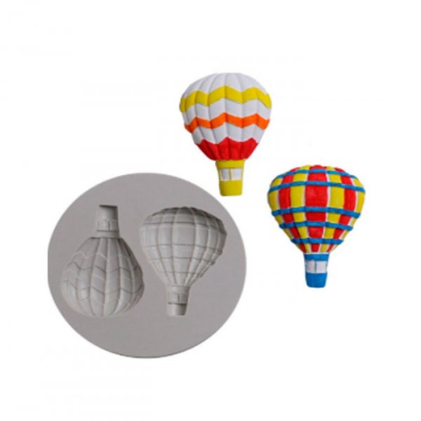 Molde De Silicone 2 Baloes (1582) - Mazulli