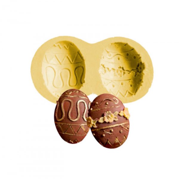 Molde De Silicone 5 Ovinhos Pascoa (45) - Mazulli
