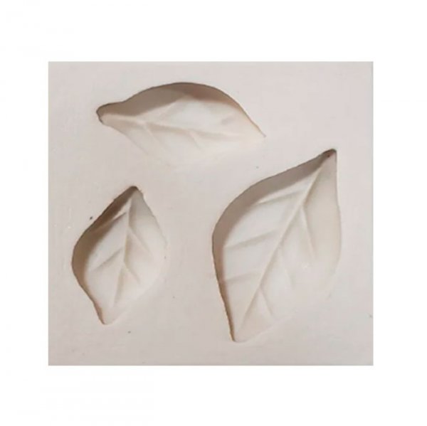 Molde De Silicone Folhas Médias (917) - Mazulli