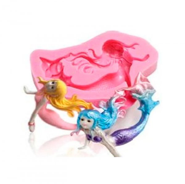Molde De Silicone Sereia (S367) - Molds Planet