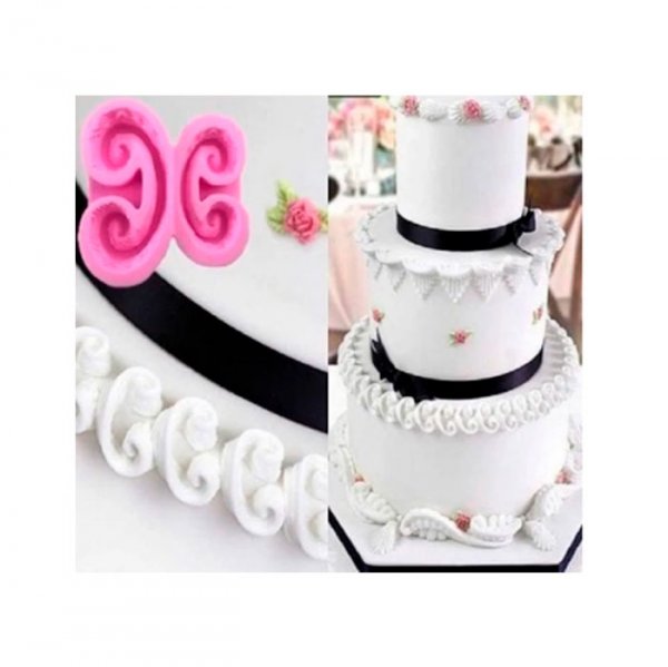 Molde De Silicone Arabesco (S375) - Molds Planet