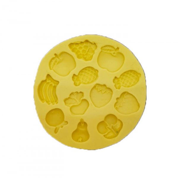 Molde De Silicone Frutinhas (801) - Mazulli