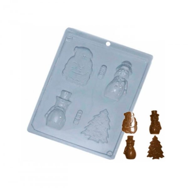 Forma de Acetato Boneco de Neve (153) - Bwb