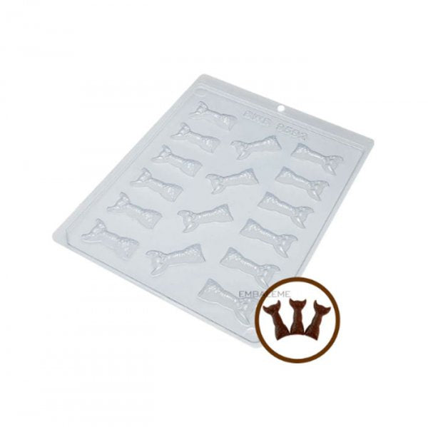 Forma De Acetato Cauda Sereia Pequena (9592) - Bwb