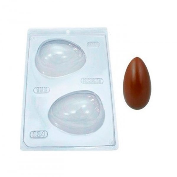 Forma De Silicone Ovo Liso 150 (824) - Bwb