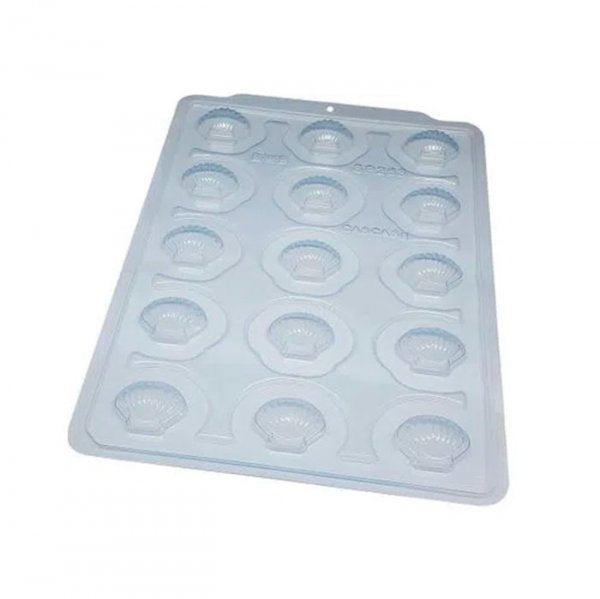 Forma De Silicone Concha/Shell (253) - Bwb