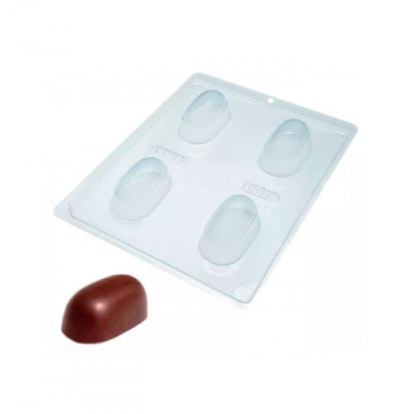 Forma Com Silicone Mini Trufa Alongada (3522) - Bwb