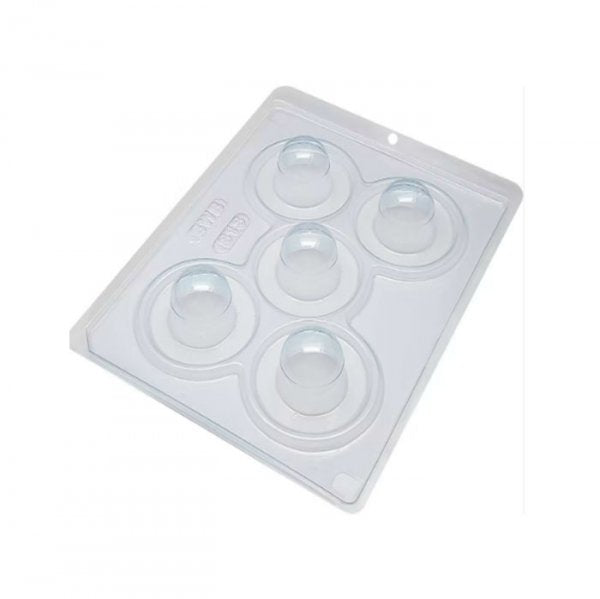 Forma De Acetato C/Silicone Mini Trufa 30G (813) - Bwb