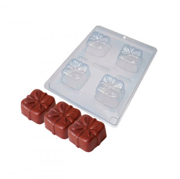 Forma Com Silicone Pão De Mel Com Laço (848) - Bwb