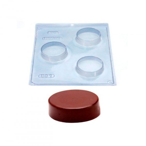 Forma De Acetato C/Silicone Pão De Mel Pequena (801) - Bwb