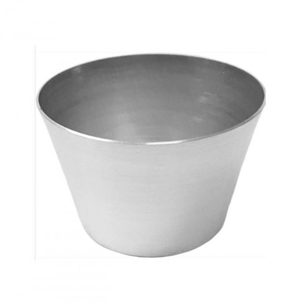 Forma De Aluminio Para Pudim Gabinete Fundo Reto 4.6X4.2Cm - Metasa
