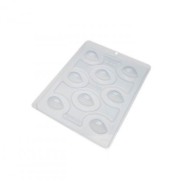 Forma De Acetato C/Silicone Cacau (9280) - Bwb