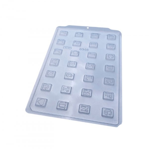Forma De Acetato C/Silicone Tablet Alfabeto (3643) - Bwb