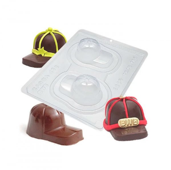 Forma De Acetato C/Silicone Trufa Boné (1419) - Bwb