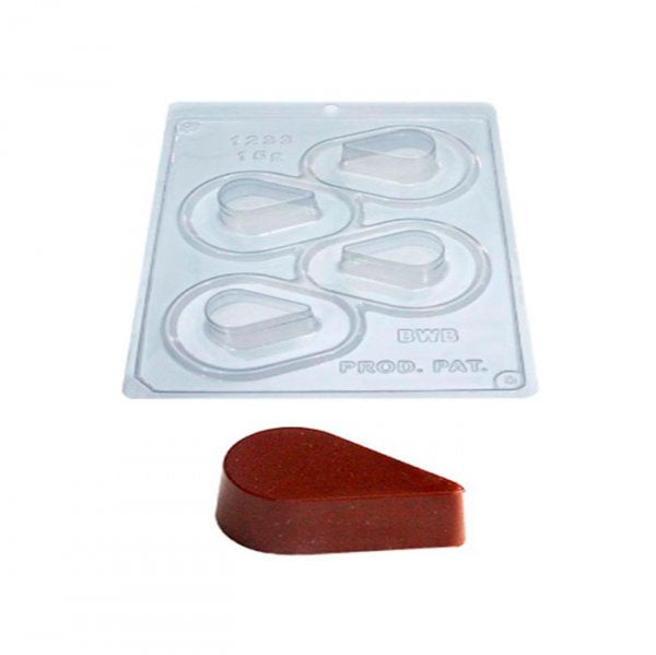 Forma De Acetato C/Silicone Trufa Gota (1233) - Bwb