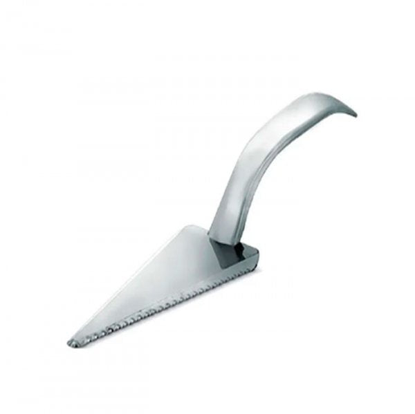 Espatula Para Bolo Prata 26Cm (2Un) - Silver Plastic