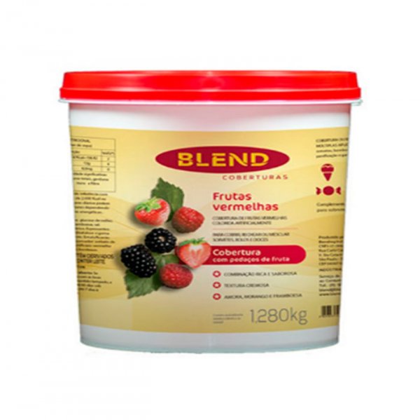 Cobertura Frutas Vermelhas 4,5Kg - Blend