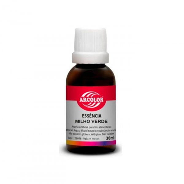 Essência De Milho Verde - 30Ml - Arcolor