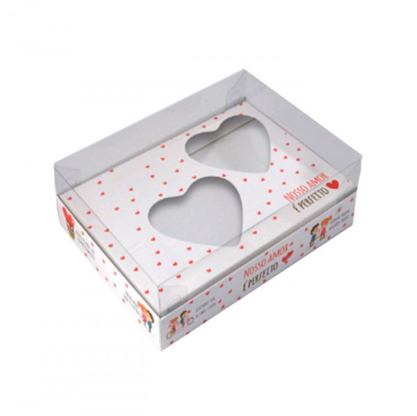 Caixa De Acetato Amor Perfeito (10Un) - Formar Embalagens