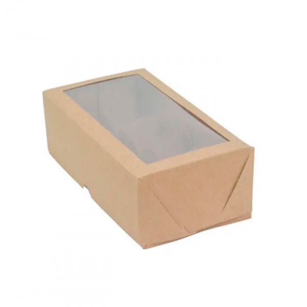 Caixa Gaveta 8 Cavidades Kraft (5Un) - Artcrystal