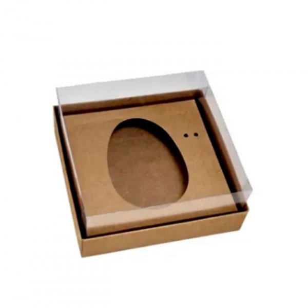 Caixa Gourmet Ovo Kraft 50G (10Un) - Crystal Forming