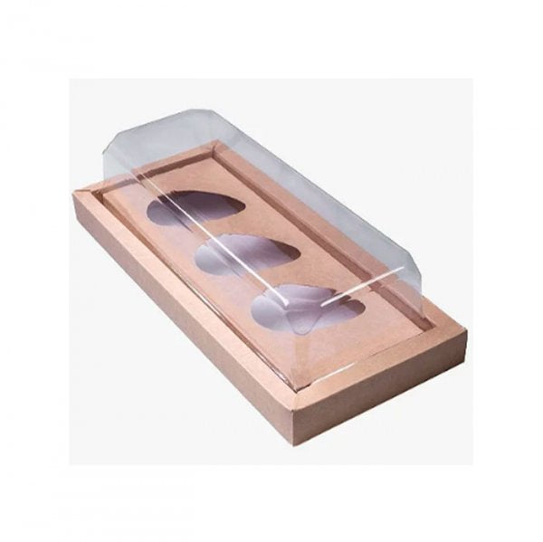 Caixa Pascoa Slim 3 Ovos (330X130X70Mm)150Gr - Sulformas