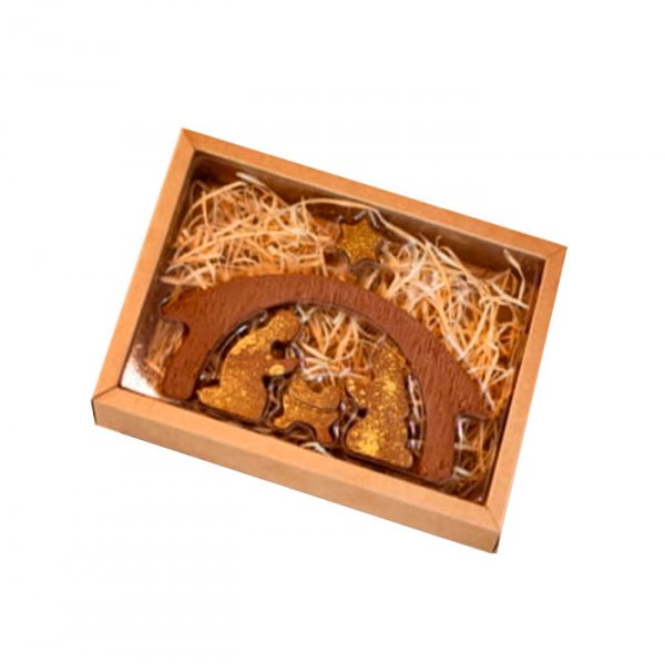 Caixa Plano Presepio Branco (5Un) - Crystal Forming