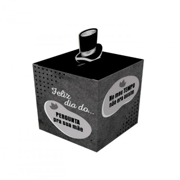 Caixa Pop Up Carinho De Pai (10Un) - Idea Embalagens