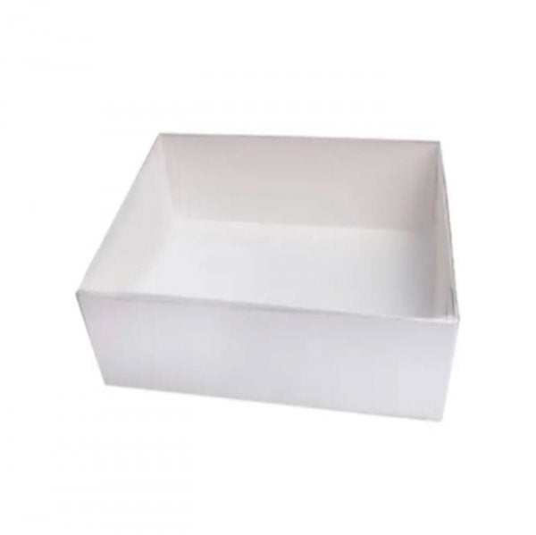 Caixa Retangular D Presepio Branco (10Un) - Crystal Forming