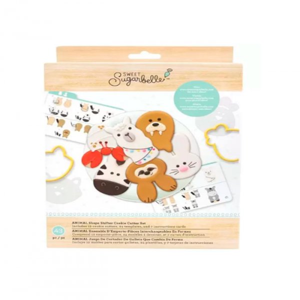 Cortador Animais Multi Cookie C/5 - Sweet Sugarbelle