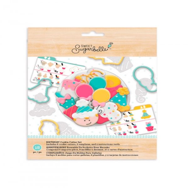 Cortador Aniversario C/18 - Sweet Sugarbelle