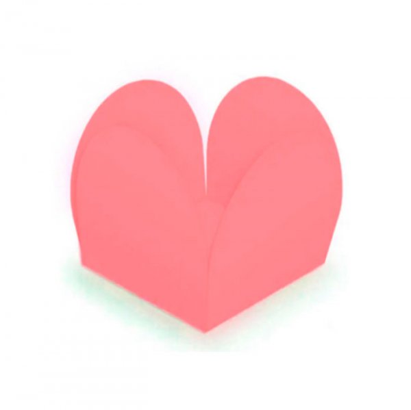 Forminha Caixeta Coral (50Un) - Ultrafest