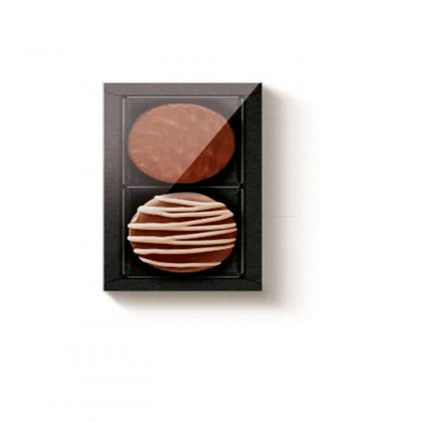 Caixa Para Pães De Mel Preto 9X9X4 (5Un) - Cromus