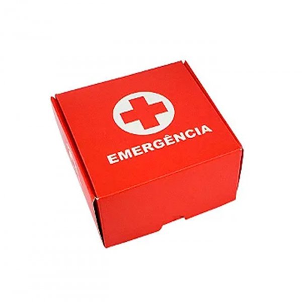 Caixa Practice 4 Doces Emergencia (1Un) - Ideia Embalagens