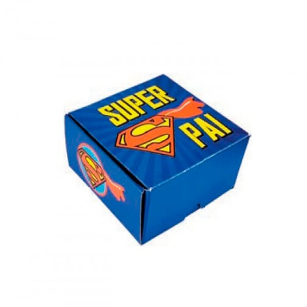 Caixa Practice 4 Doces Super Papai (10Un) - Ideia Embalagens