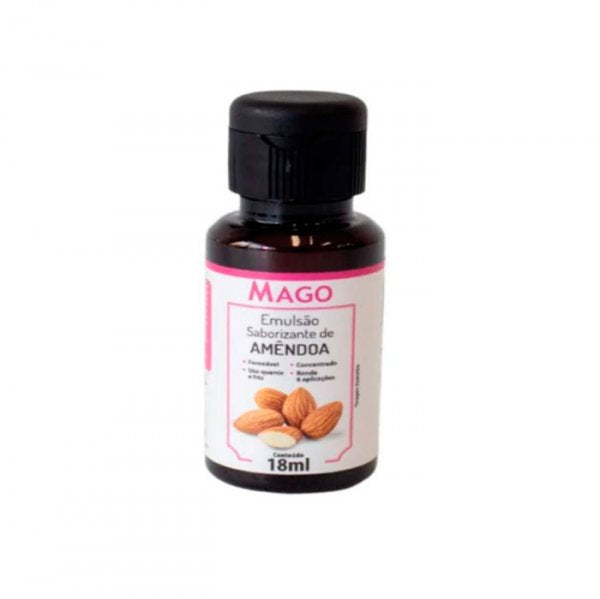 Emulsão Saborizante Amêndoa 18Ml - Mago