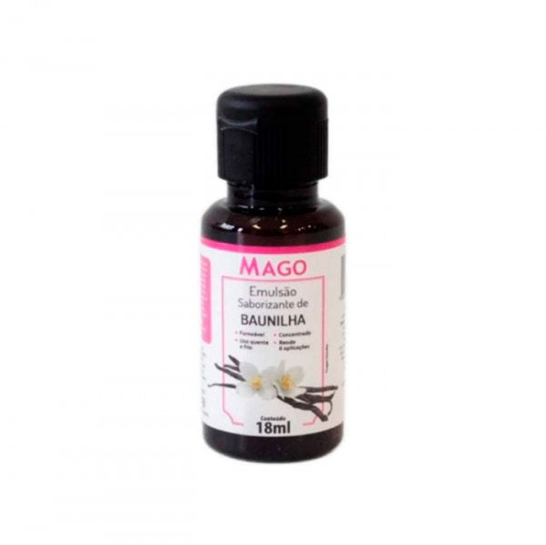 Emulsão Saborizante Baunilha 18Ml - Mago