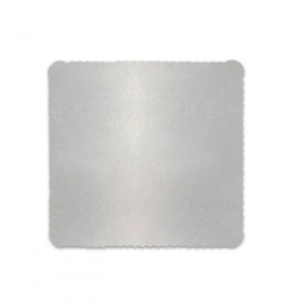 Cakeboard Quadrado Prata (32X32) - Ultrafest