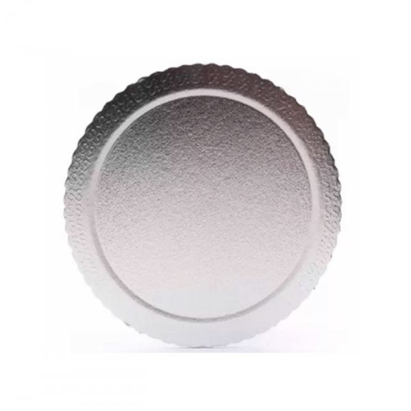 Cakeboard Redondo Prata 24Cm - Ultrafest
