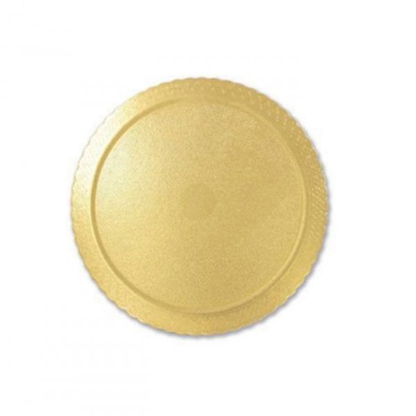 Cakeboard Redondo Ouro 26Cm - Ultrafest
