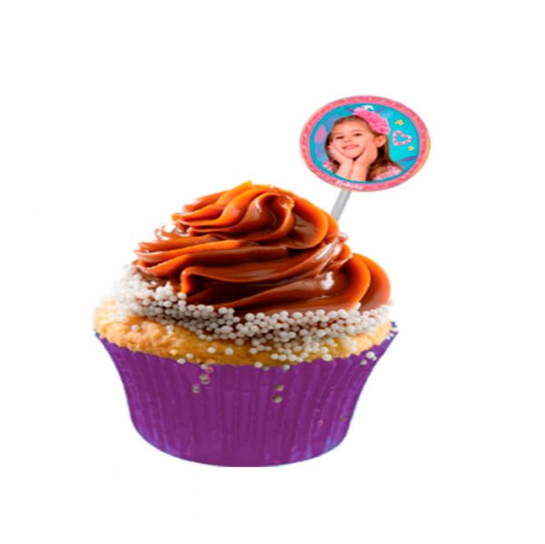 Banderinha Docinhos Carinha De Anjo (8Un) - Festcolor