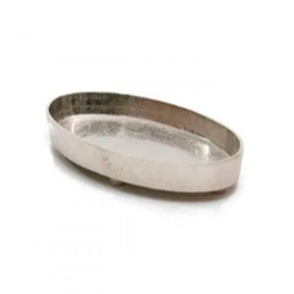 Bandeja Metal Redonda C/Espelho Grande - Importex