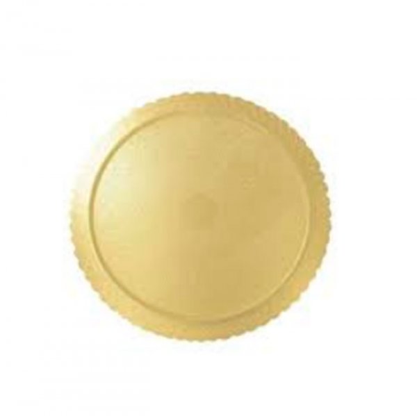 Cakeboard Redondo Ouro 35Cm - Ultrafest
