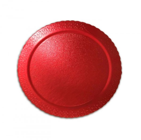 Cakeboard Redondo Vermelho 28Cm - Ultrafest