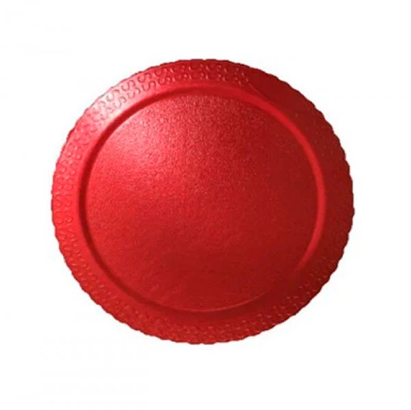 Cakeboard Redondo Vermelho 26Cm - Ultrafest