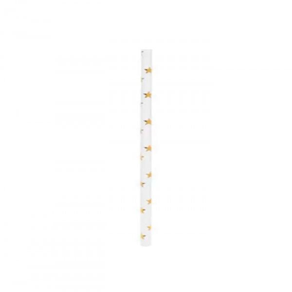 Canudo Papel Estrela (20Un) - Cromus